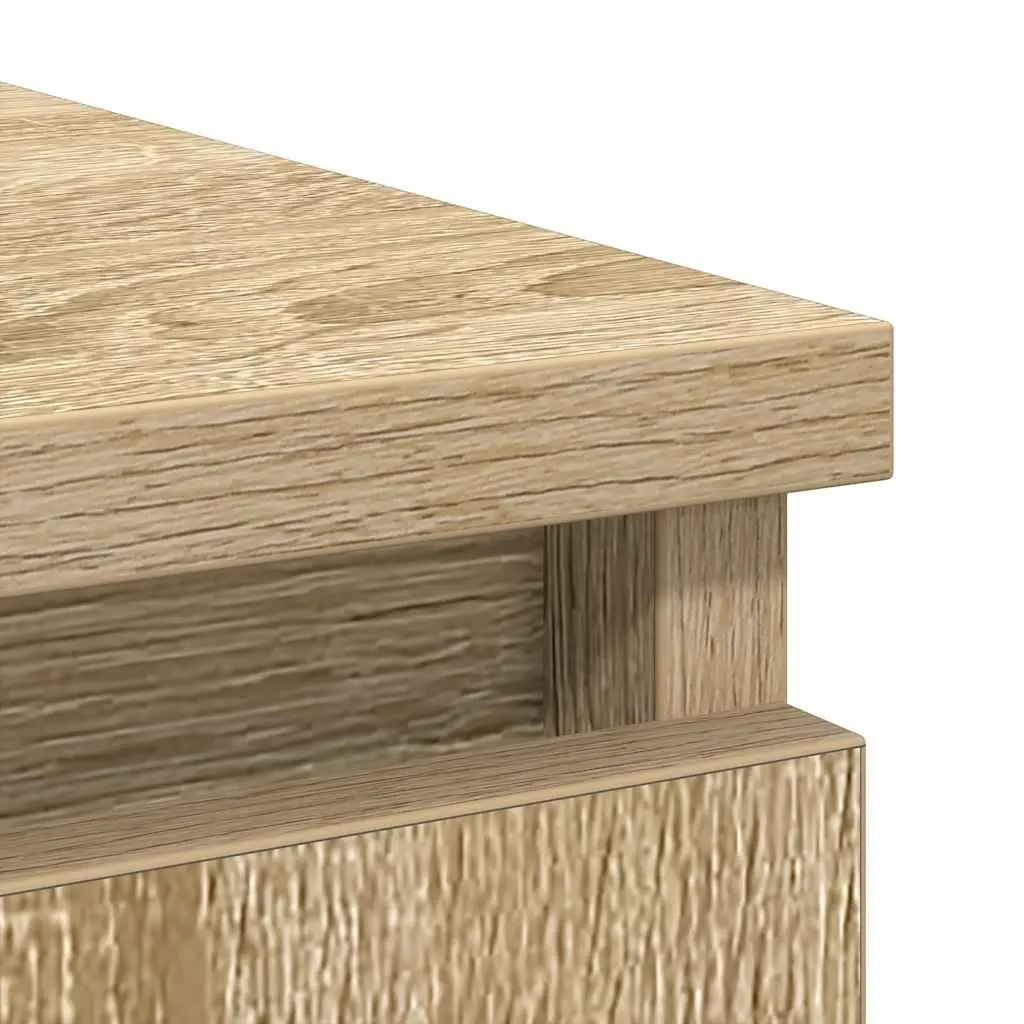 Sideboard Brown Storage Cabinet Engineered Wood Organised 71x35x65 cm