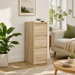 Storage Cabinet Sonoma Oak 29.5x34x76 cm Sideboard