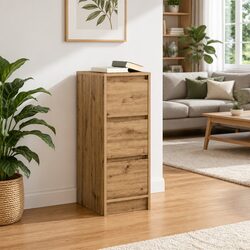 Sideboard Storage Cabinet with Engineered Wood Construction