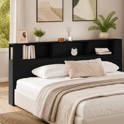 Sleek Wall-Mounted Headboard Cabinet for Modern Spaces