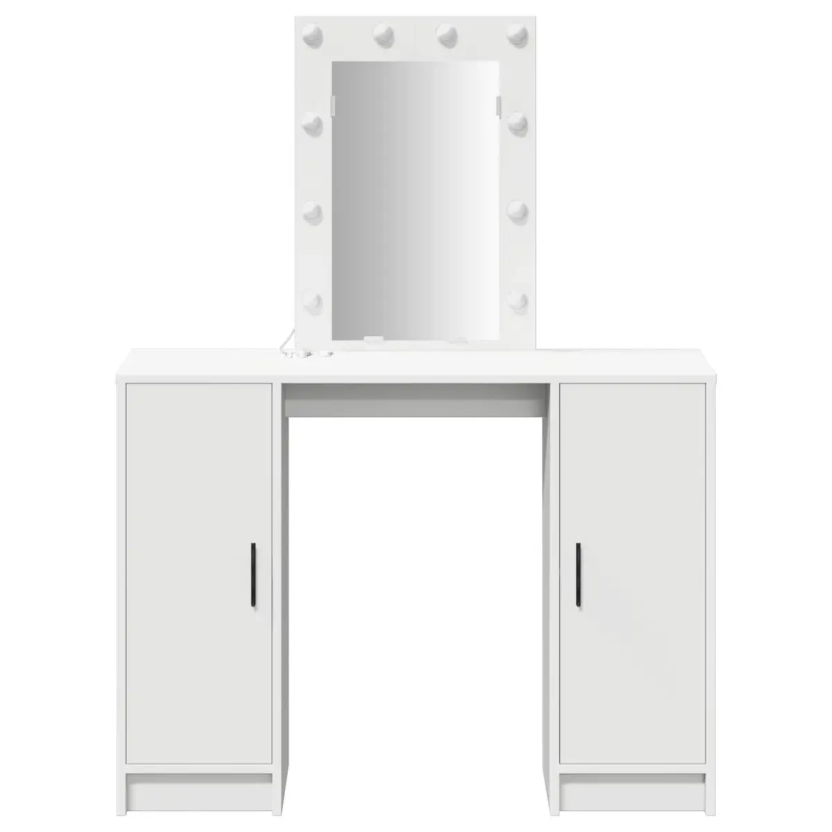 Dressing Table White LED Lights 102cm