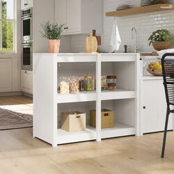 Kitchen Storage Cabinet with Multiple Shelves 106 x 55 x 92 cm