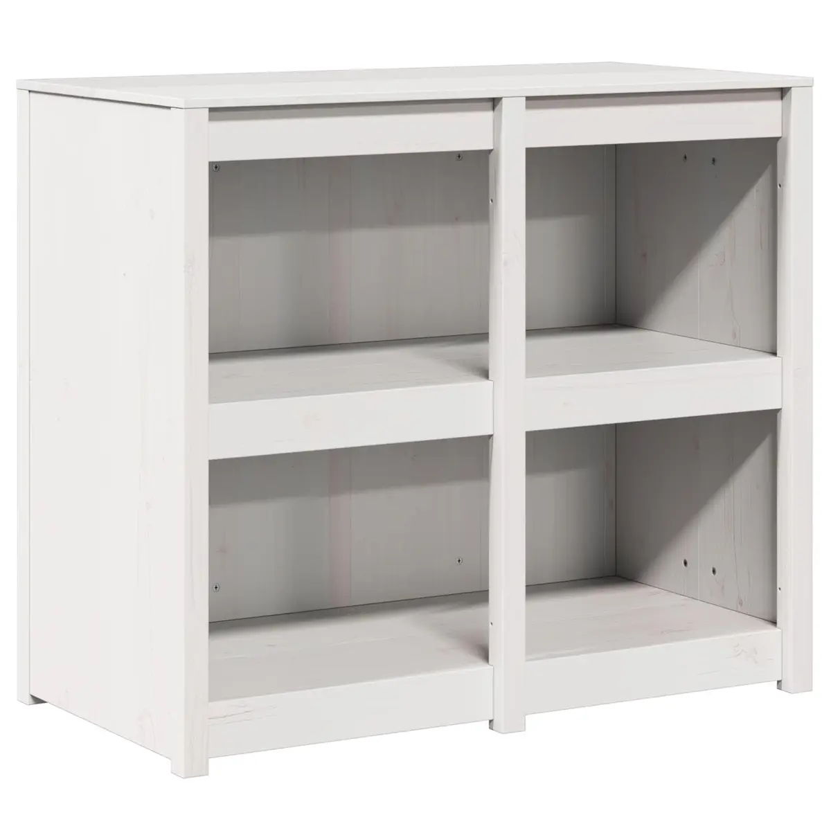 Kitchen Cabinet Modern Storage Unit Warm White 106 x 55 x 92 cm