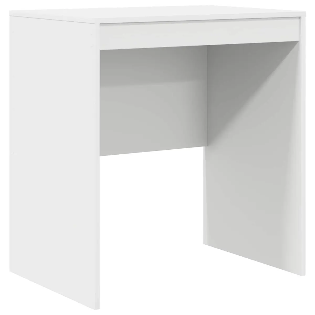 Writing Desk Compact Engineered Wood 70 x 50 x 76 cm White
