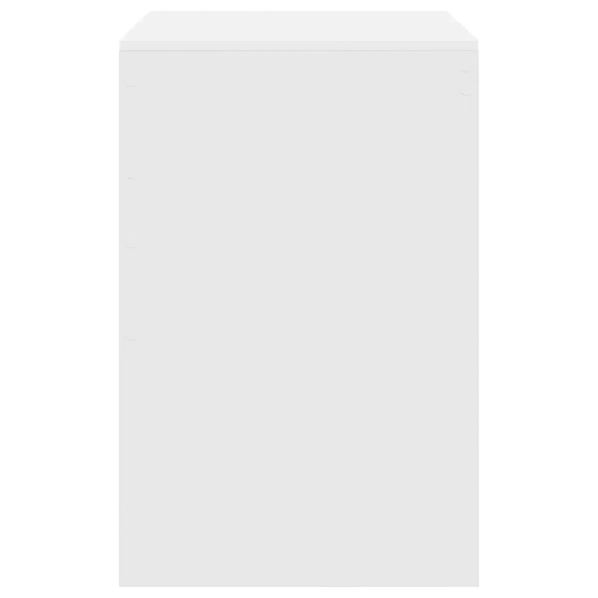 Writing Desk Compact Modern Minimalist 100 x 50 x 76 cm White Engineered Wood