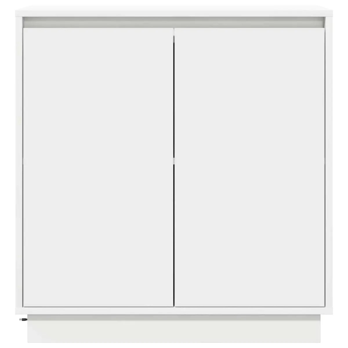 Sideboard RGB Lighting Engineered Wood 71x34.5x75cm White