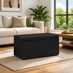 Modern Black Backless Bar Stool for Kitchens