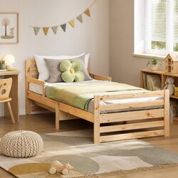 Sleek Bed Frame 80 x 200 cm - Modern Style for Kids