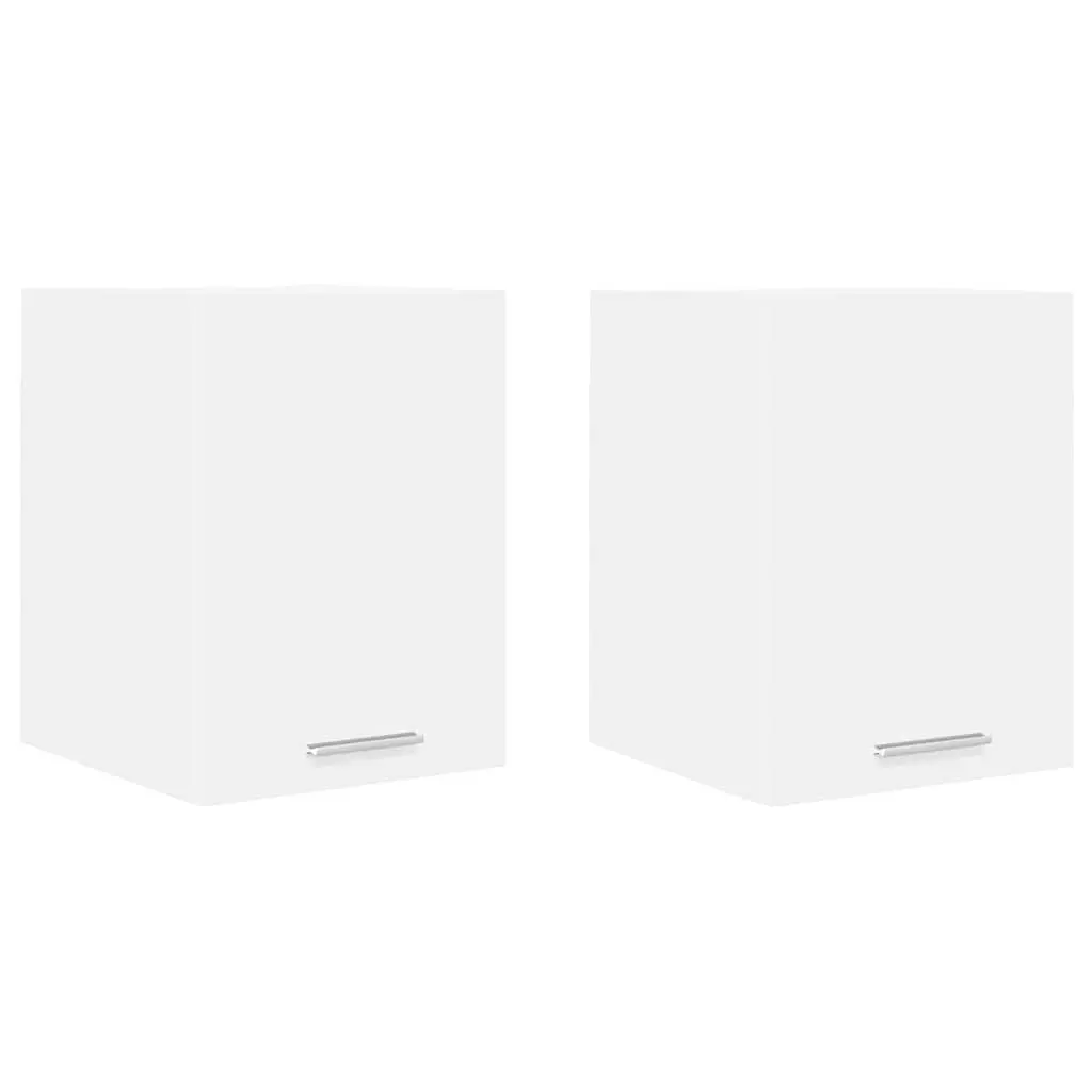 Hanging Kitchen Cabinet Storage Engineered Wood White 30 x 31 x 40 cm