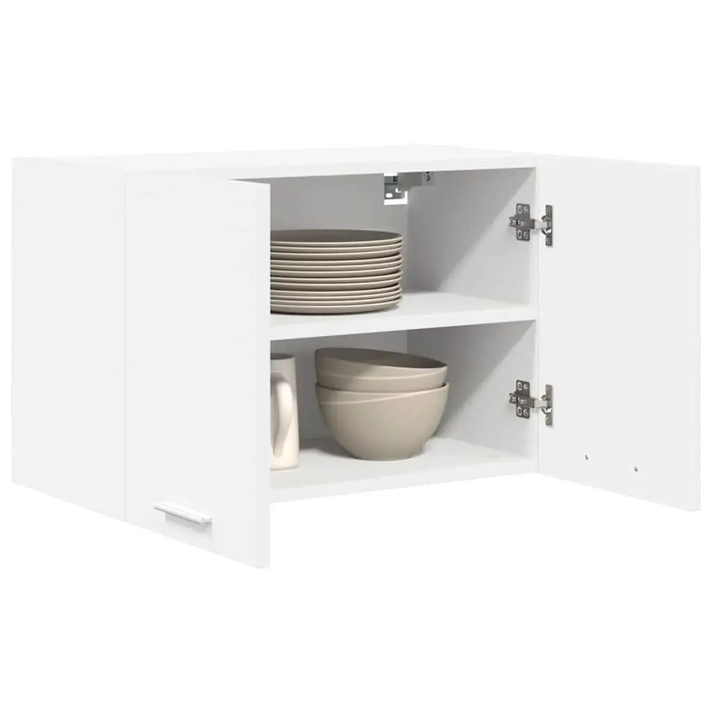 Hanging Kitchen Cabinet Modern Storage 60x31x40cm White 2 Piece