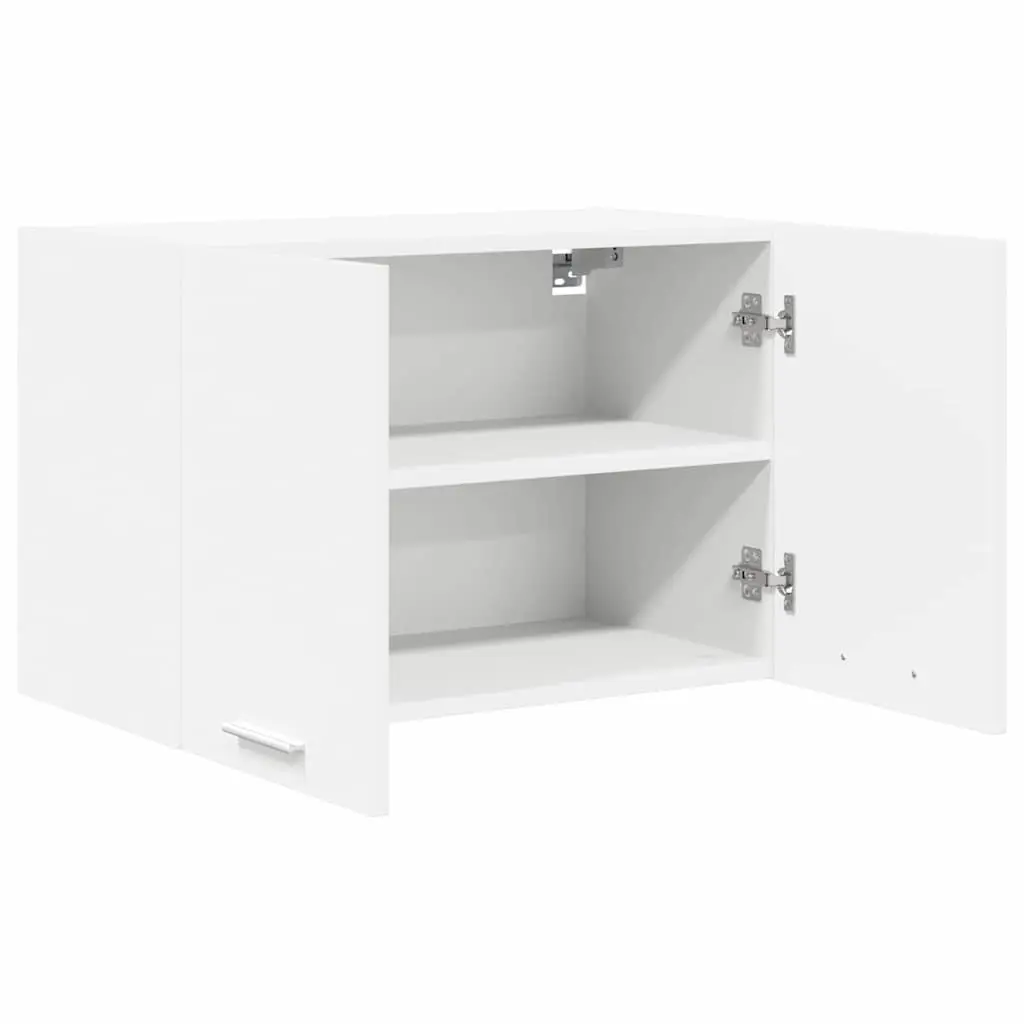 Hanging Kitchen Cabinet Modern Storage 60x31x40cm White 2 Piece