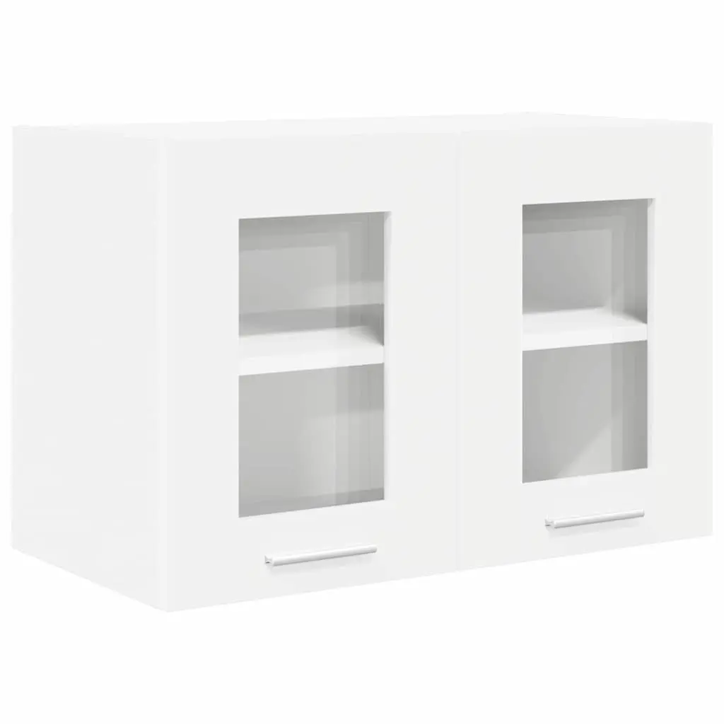 Storage Kitchen Cabinet Set White Engineered Wood 60x31x40cm 2 Pieces