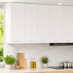Engineered Wood Hanging Cabinets - 2 Piece Set