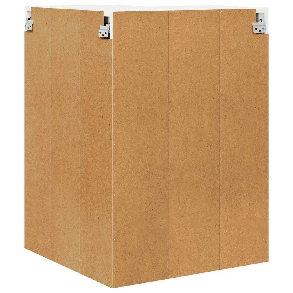 Kitchen Cabinet Modern Organiser Wall Mounted 57 x 57 x 80 cm White