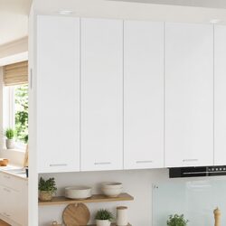 Modern Hanging Kitchen Cabinet White 60x31x100cm Engineered Wood