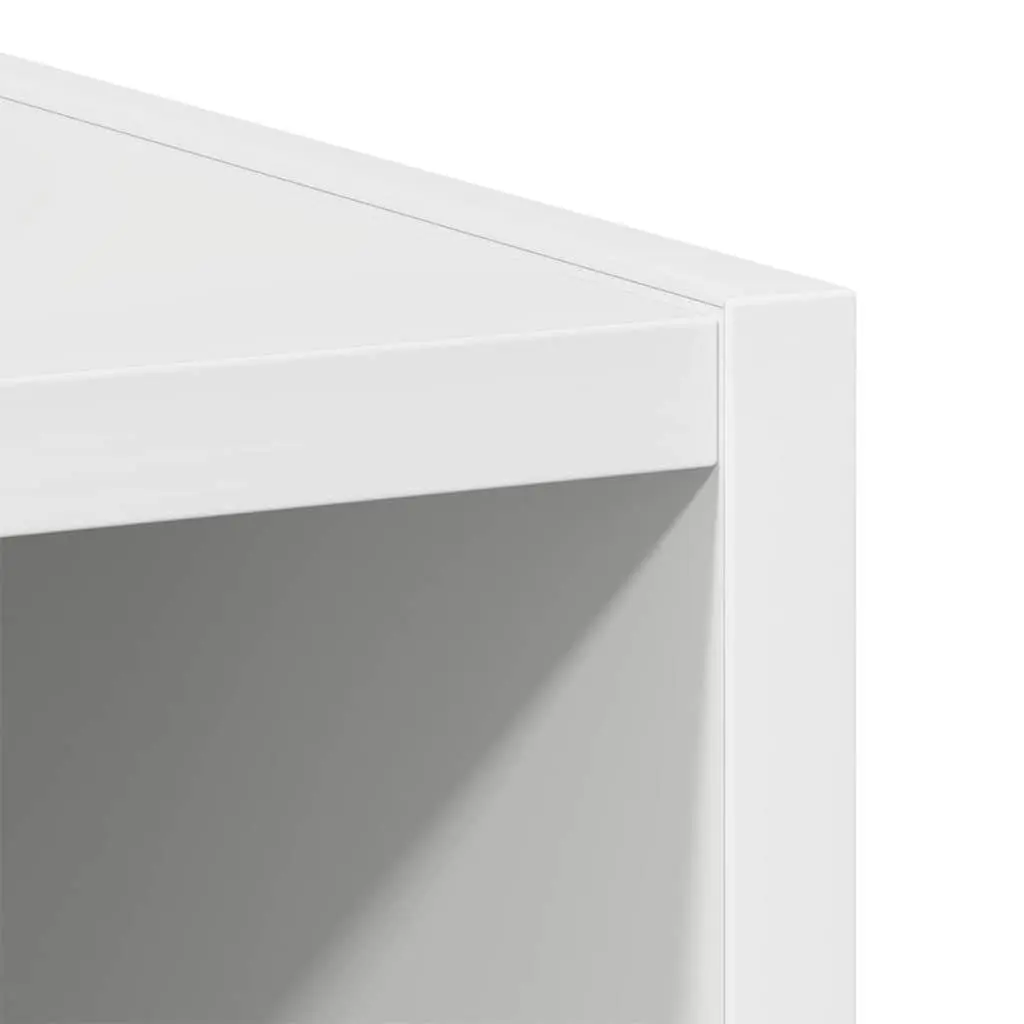 Hanging Cabinet White Engineered Wood 40x29.5x40cm Wall-Mounted Storage Unit