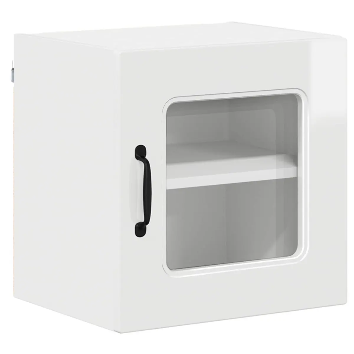 Dishwasher Parts High Gloss White Engineered Wood Kitchen Cabinet Compact 40cm