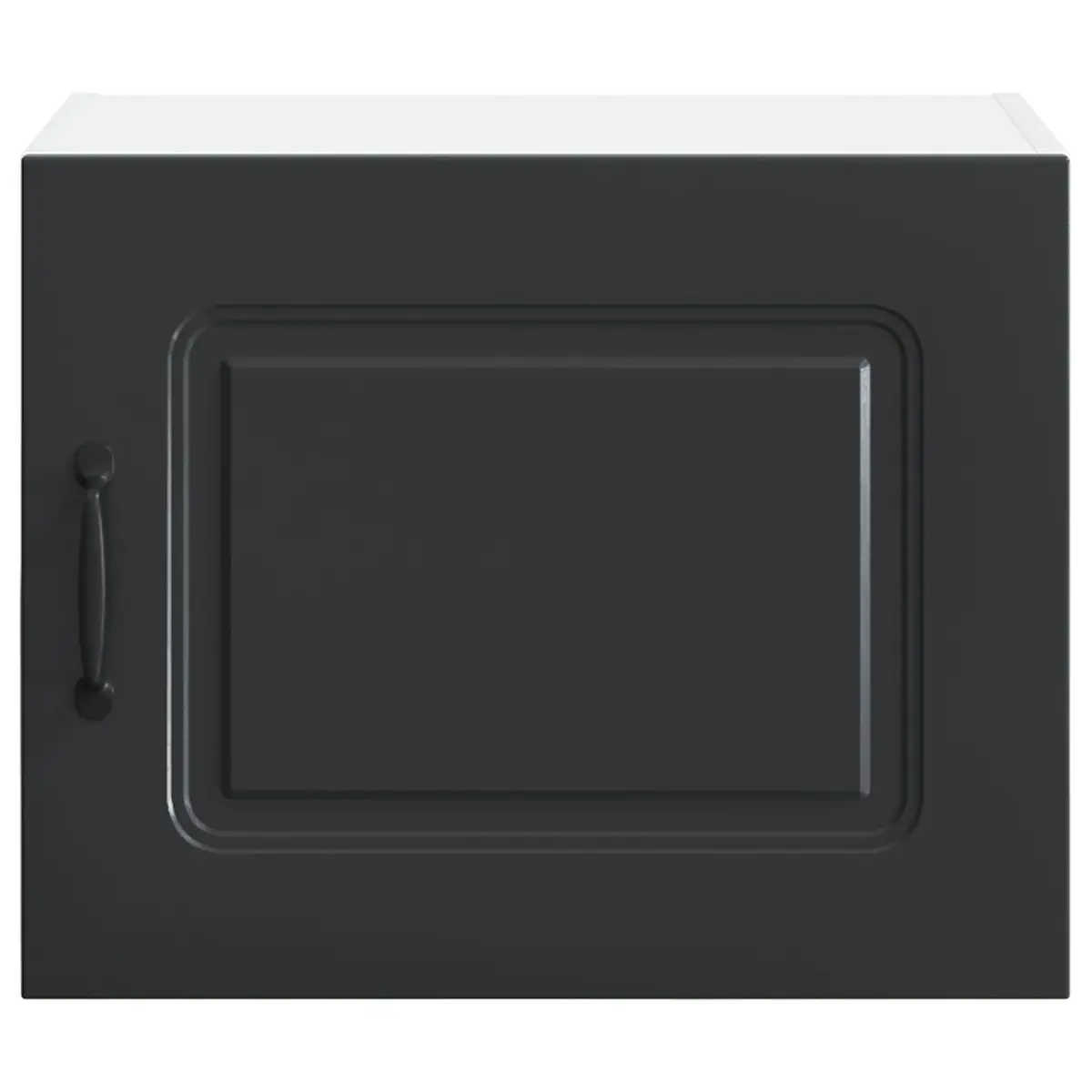 Dishwasher Panel Kitchen Cabinet Black Engineered Wood Storage Furniture