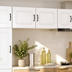 Dishwasher Panel Kitchen Cabinet in High Gloss White 50 x 31 x 40 cm