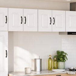 Engineered Wood Kitchen Storage Cabinet in White 60x31x40cm