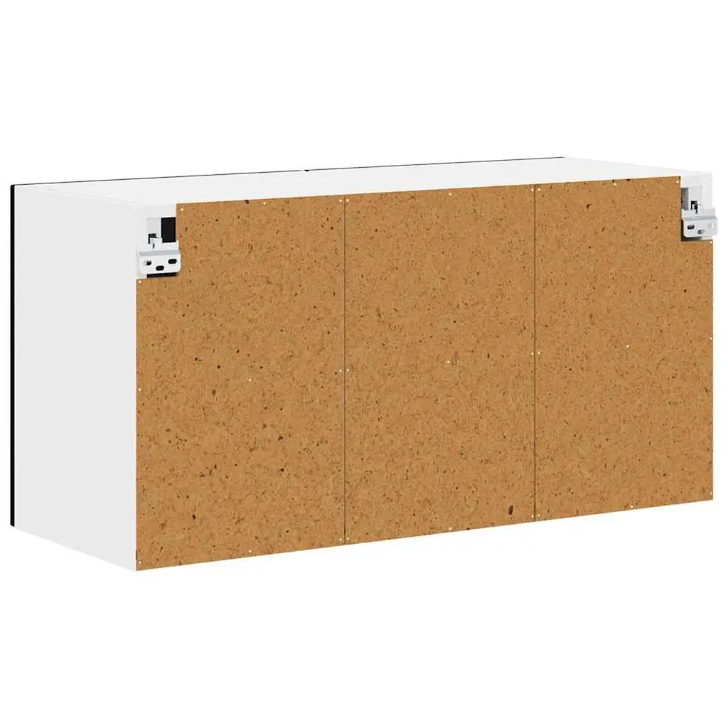 Kitchen Cabinet Engineered Wood Storage Black 80x31x40cm
