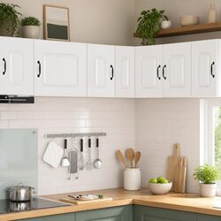 Engineered Wood Kitchen Cabinet with High Gloss Finish