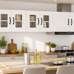 Engineered Wood Kitchen Cabinet - White 60 x 31 x 40 cm