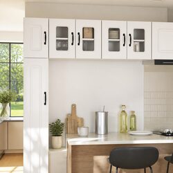 Engineered Wood Kitchen Cabinet with High Gloss Finish