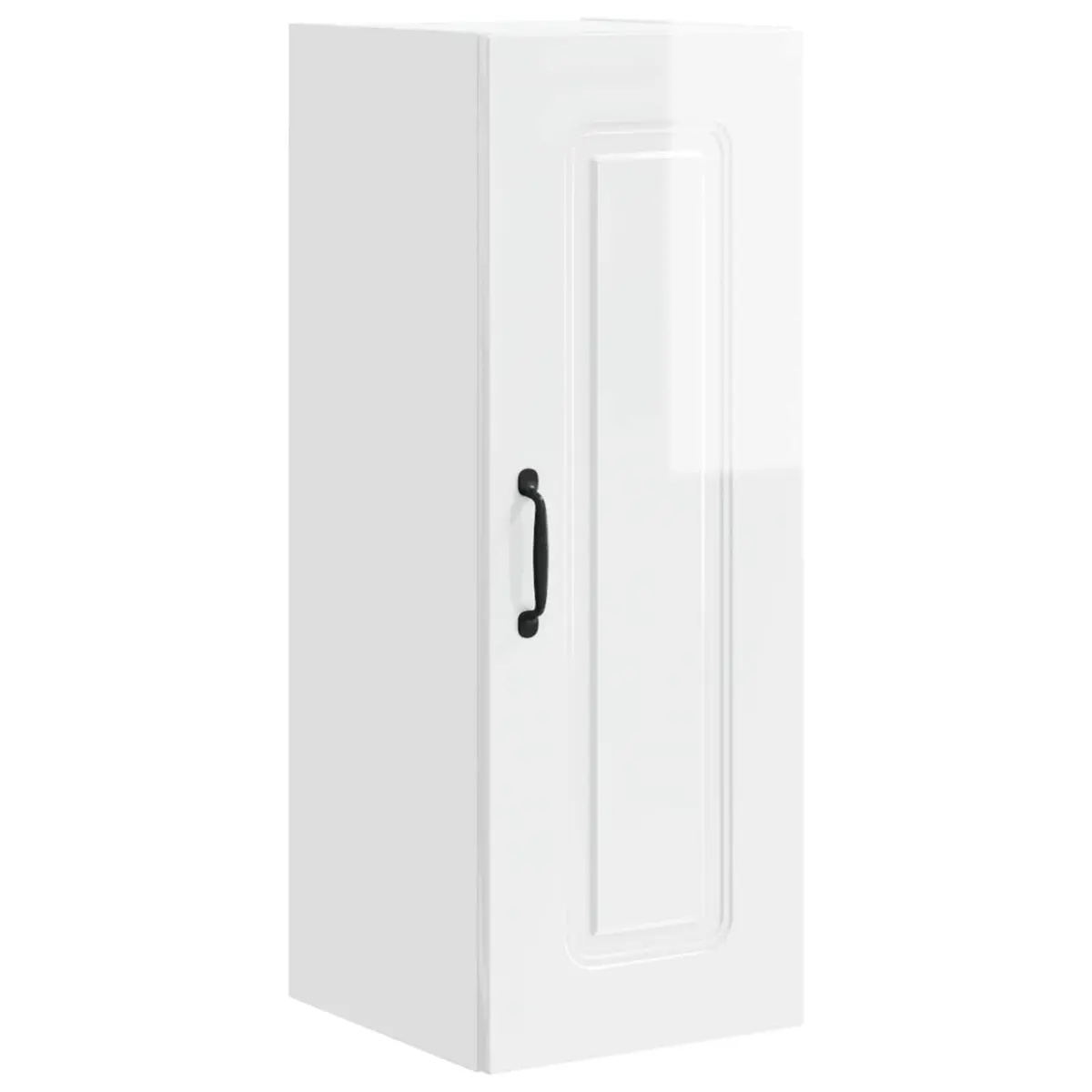 Dishwasher Panel Kitchen Cabinet High Gloss White Storage Furniture 30x31x80cm