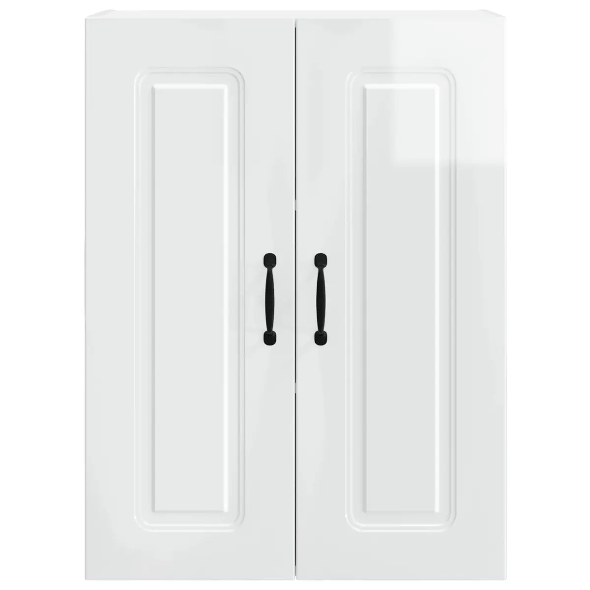 Dishwasher Panel Kitchen Cabinet High Gloss White Engineered Wood Storage 60 x 31 x 80 cm
