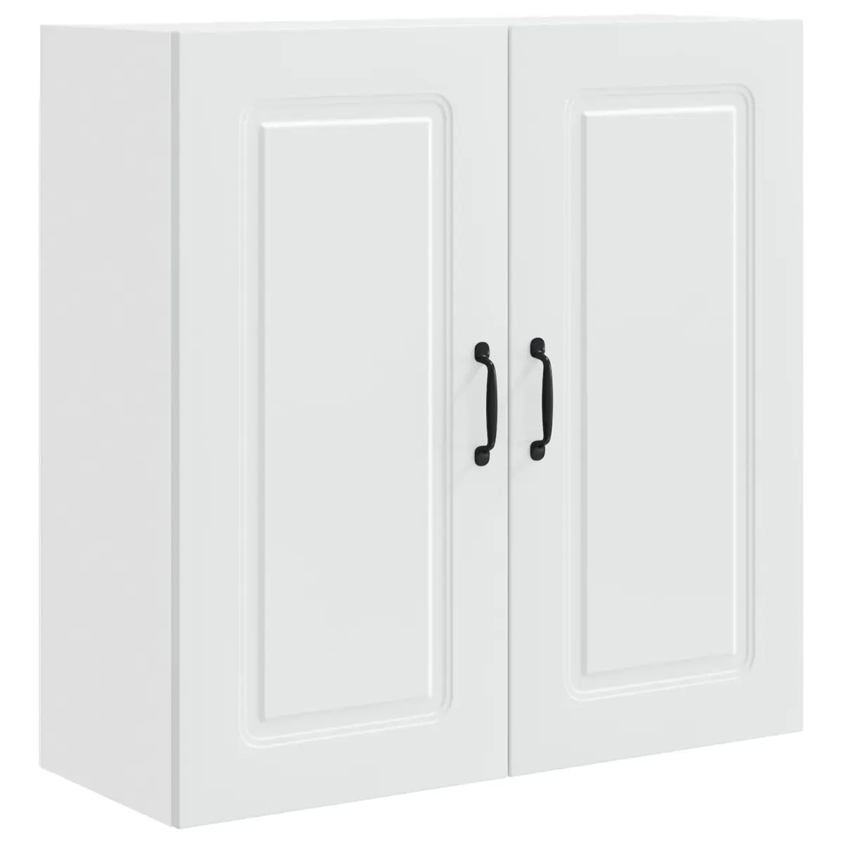 Engineered Wood Kitchen Cabinet Spacious Storage 80x31x80cm White