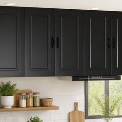 Engineered Wood Kitchen Cabinet Black 80x31x80cm