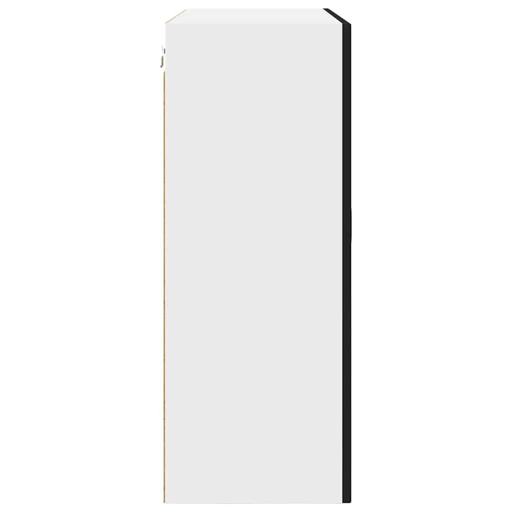 Kitchen Cabinet Black Engineered Wood Compact 80x31x80cm Storage Unit