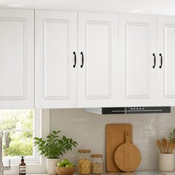 Engineered Wood Kitchen Cabinet in High Gloss White