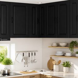 Engineered Wood Kitchen Cabinet with Ample Storage