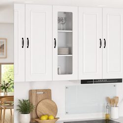 White Dishwasher Panel Kitchen Storage Cabinet 40x31x100cm