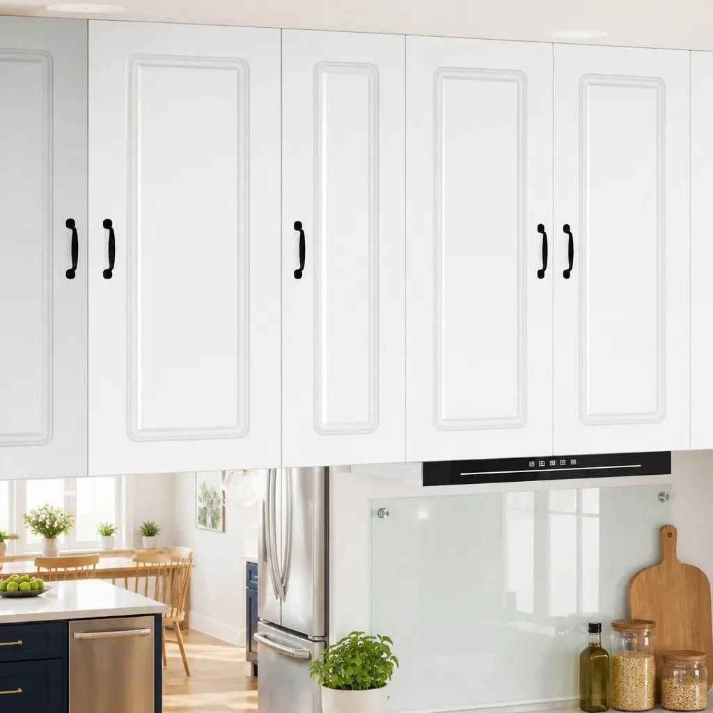 Kitchen Cabinet Storage Engineered Wood Compact White