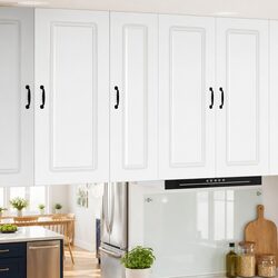 Engineered Wood White Dishwasher Panel Cabinet for Kitchens