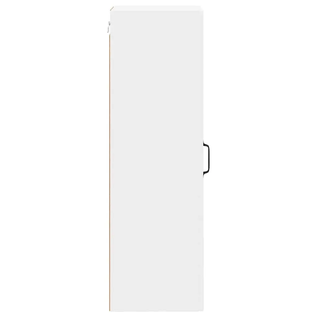 Kitchen Cabinet Storage Engineered Wood Compact White