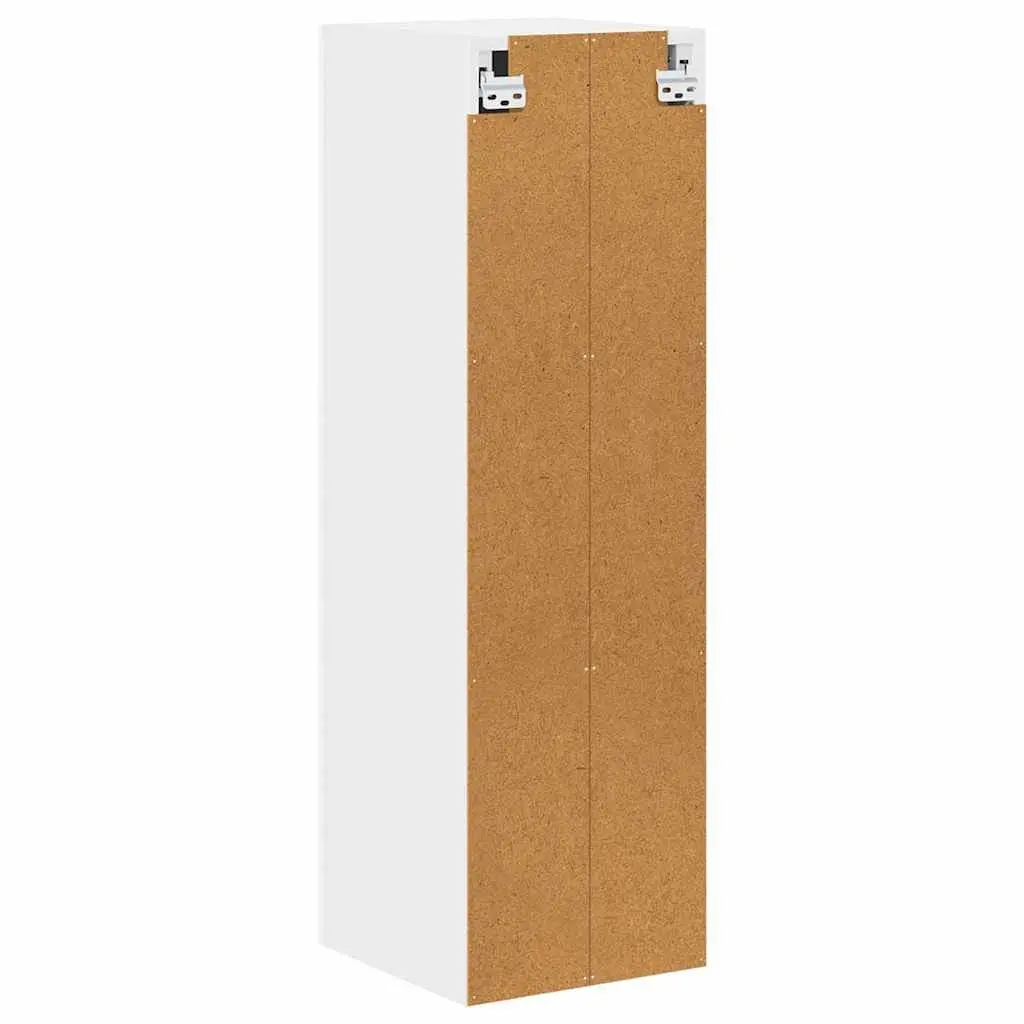 Kitchen Cabinet Storage Engineered Wood Compact White