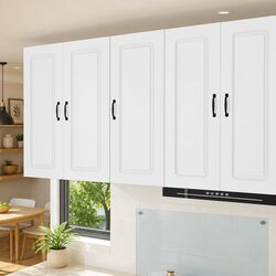 Functional White Kitchen Dishwasher Panel Cabinet