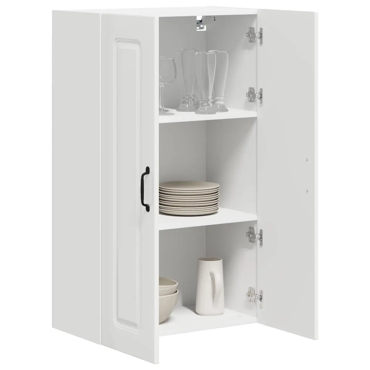 Kitchen Cabinet Engineered Wood White 60x31x100cm