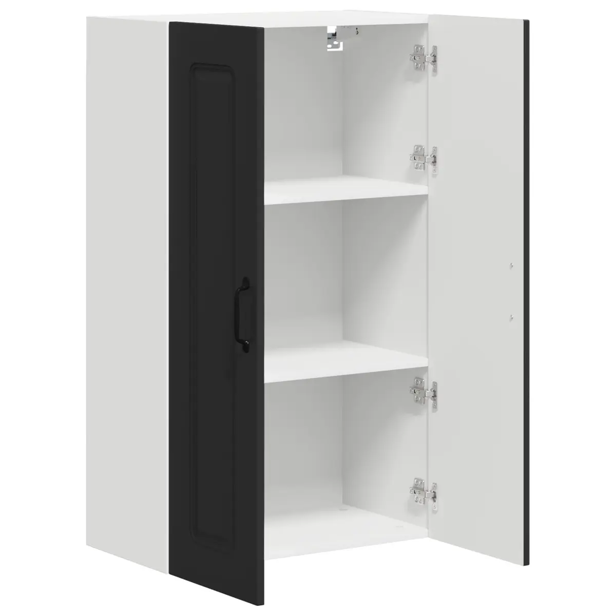 Dishwasher Panel Modern Black 60 x 31 x 100 cm Engineered Wood Kitchen Cabinet Door Front Panel