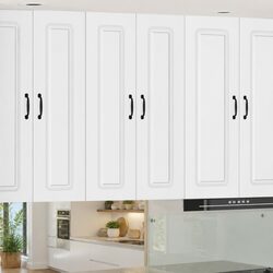 Engineered Wood Kitchen Cabinet in High Gloss White