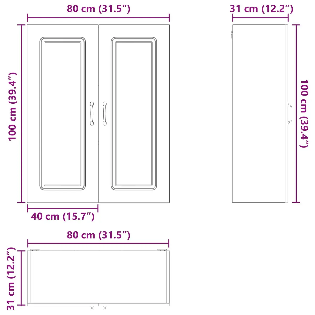 Dishwasher Panel Kitchen Cabinet Black Engineered Wood Storage Organiser