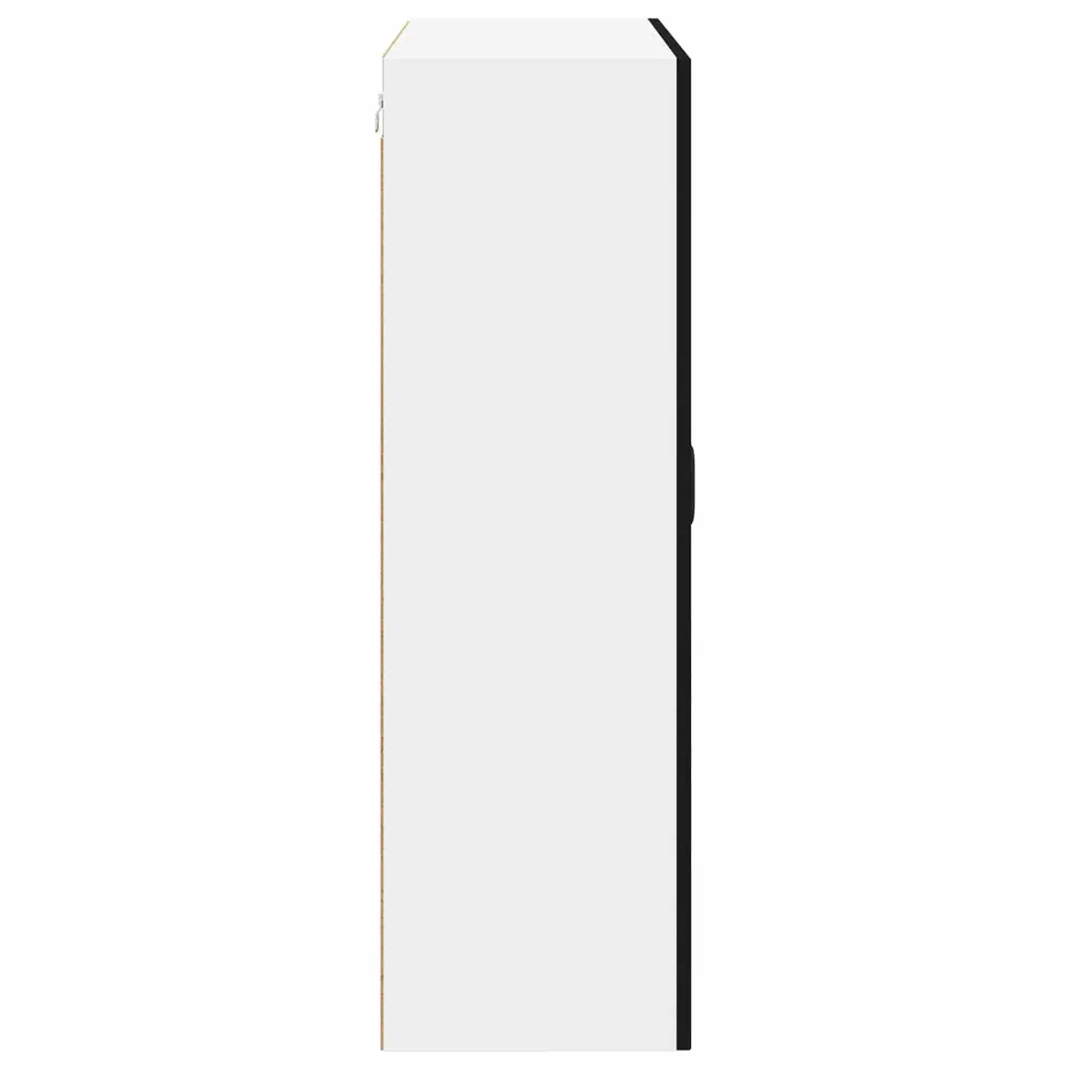 Dishwasher Panel Kitchen Cabinet Black Engineered Wood Storage Organiser