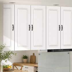 Engineered Wood Kitchen Cabinet in High Gloss White