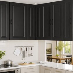 Engineered Wood Kitchen Cabinet with Dishwasher Panel