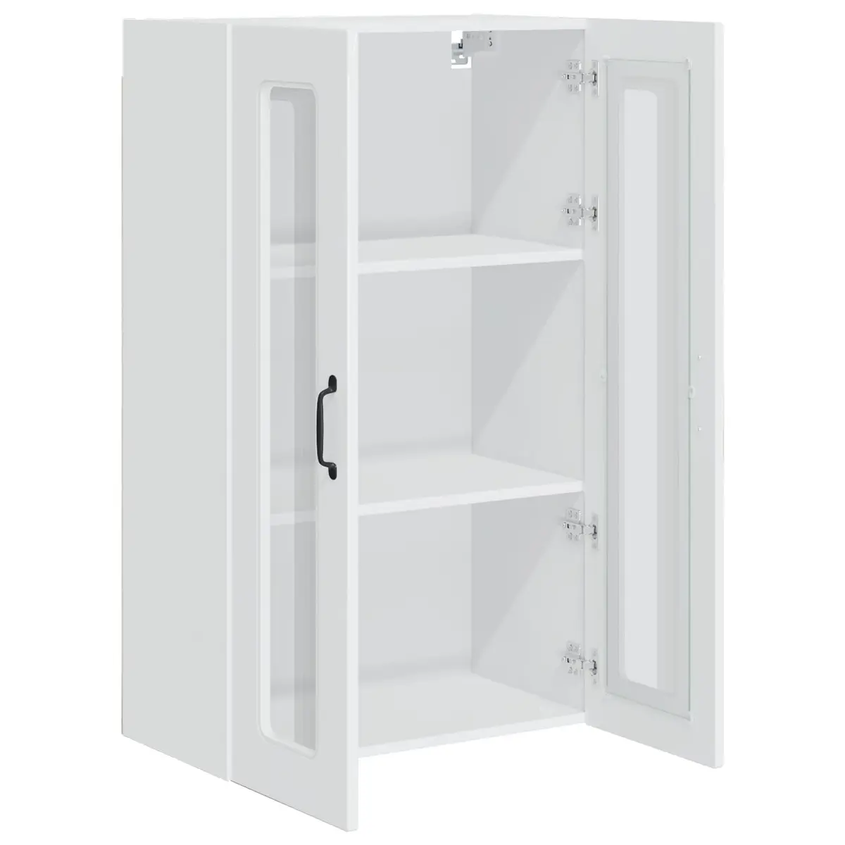 Dishwasher Panel Kitchen Storage Cabinet High Gloss White 60x31x100cm Engineered Wood
