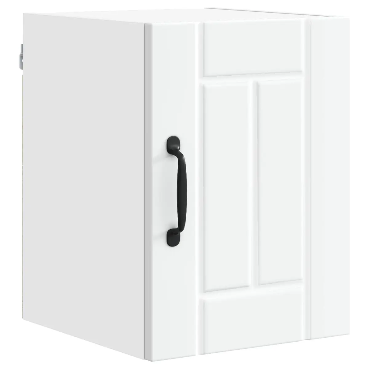 Wall Cabinet Kitchen Storage Unit Modern Rectangular Engineered Wood 30x31x40cm White
